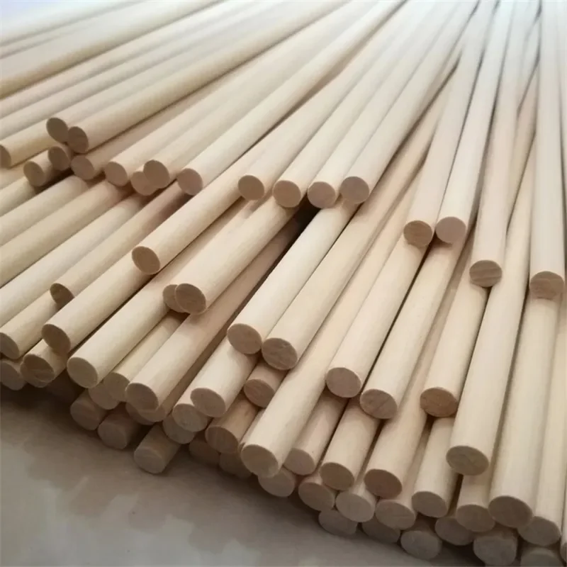 

24pcs Wooden Arrow Shaft OD 8mm DIY Tool Wood Handmade High Quality Outdoor Shooting Practice Hunting