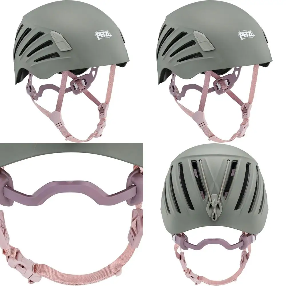 

Прочный женский шлем для скалолазания и альпинизма Jungle Green, размер S/M