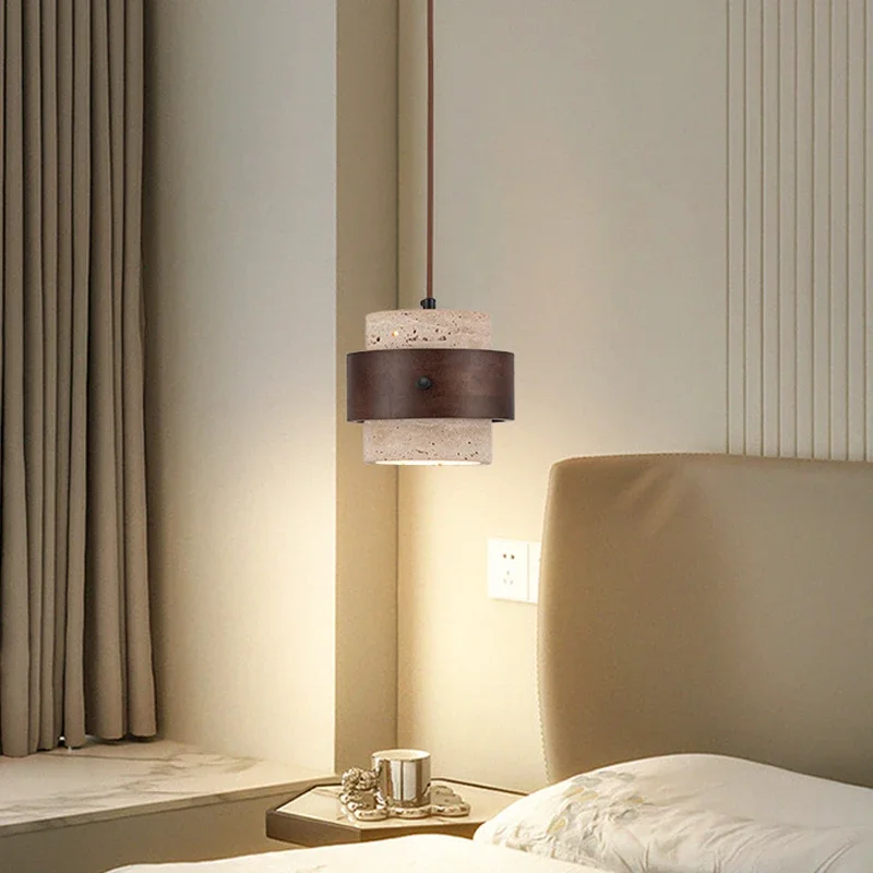 2026 Vintage LED Stone Chandelier Decoration Home Bedroom Dining Room Living Room Bedroom Bedside Decorative Lighting Fixtures
