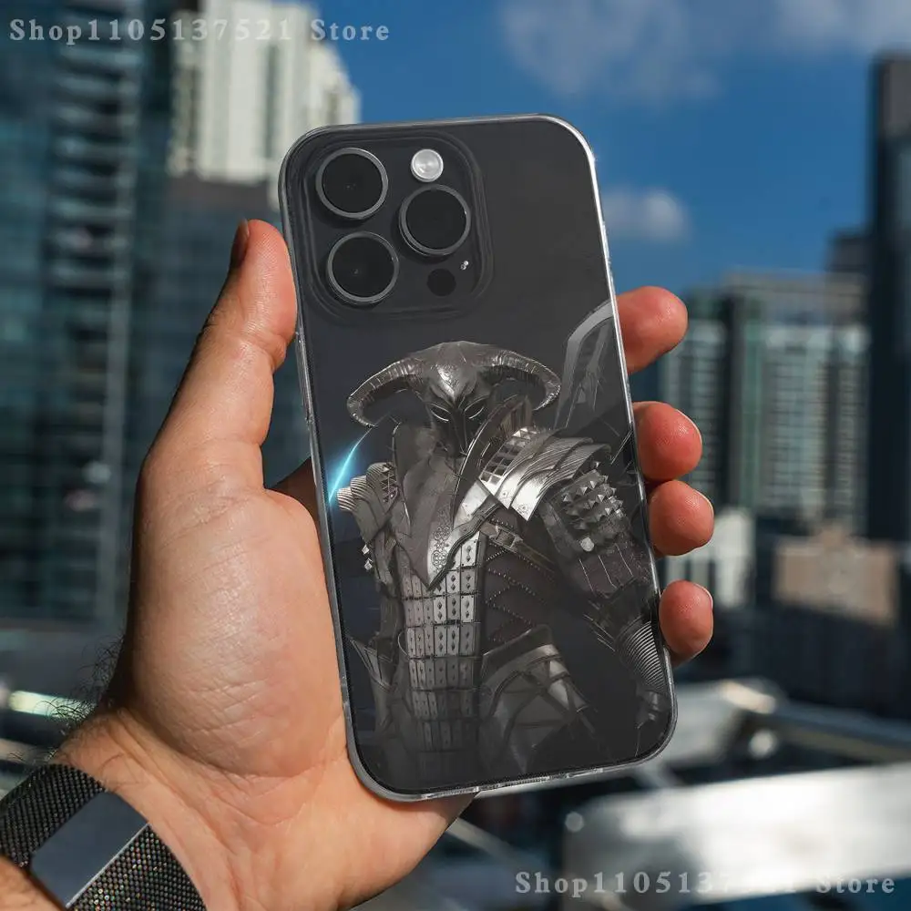 Etui na telefon N-Night C-Crows do iPhone'a 17, 16, 15, 14, 13, 12, 11 Pro, Max, Plus, X, XS, XR, SE4, E Mini, przezroczyste, miękkie.