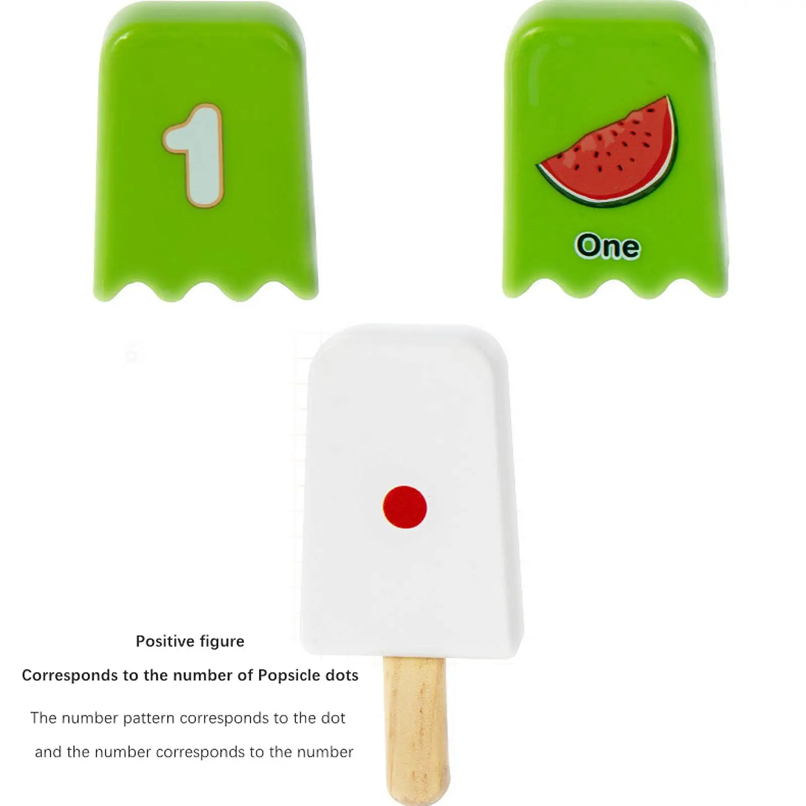 Cijfers Ice Pops Ouder-kind Speelgoed Kinderen Wiskunde voor kinderen vanaf 3 jaar Jongens en meisjes Interactie Verlichting Cognitief Educatief