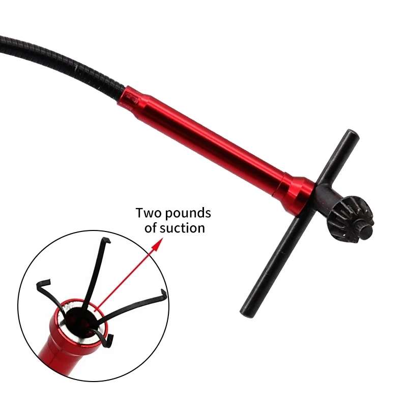 Imagem -04 - Multi-function Magnetic Reach Grab Prongs 360 Graus Bendable Pickup Tool Ímã Flexível Quatro Garra Fetch Device 65cm