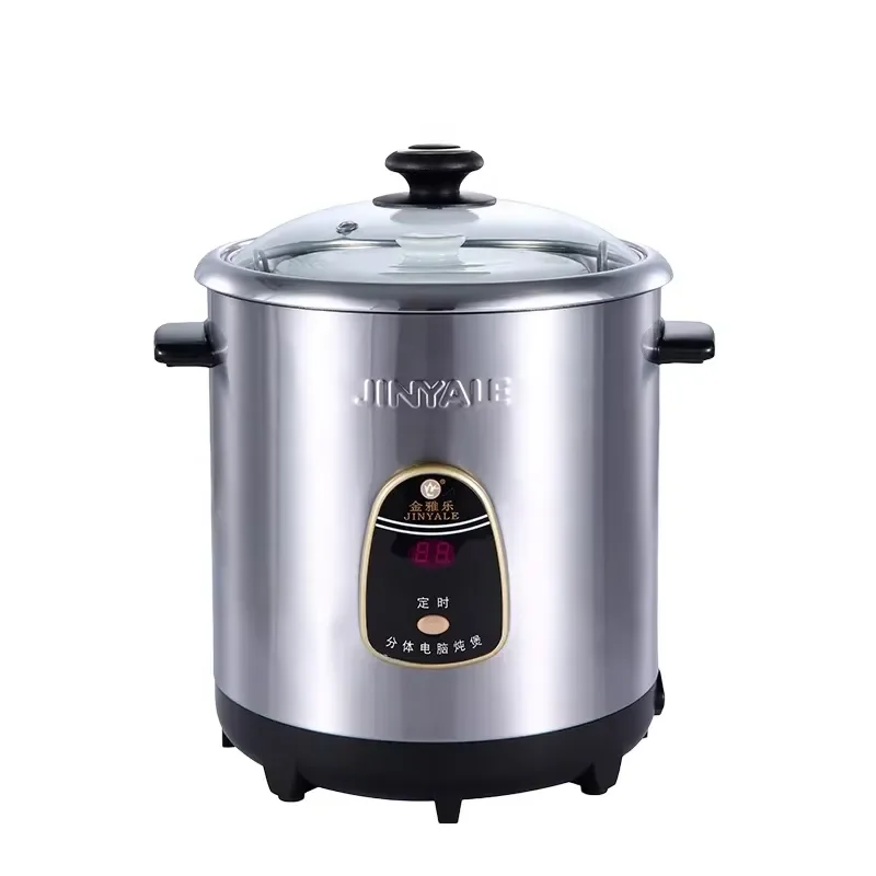 Multifunctional Electric Stew Pot Soup Maker for Cooking Porridge and Stew One Pot Kitchen Appliance Household Cooker Device