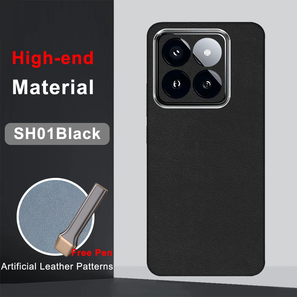 CASEKiTTY Skin Wrap Leather For Xiaomi 14 Sticker 13T Pro Back Film Mi Lite 12 13 Ultra 12X Protective Decal Protector No Case