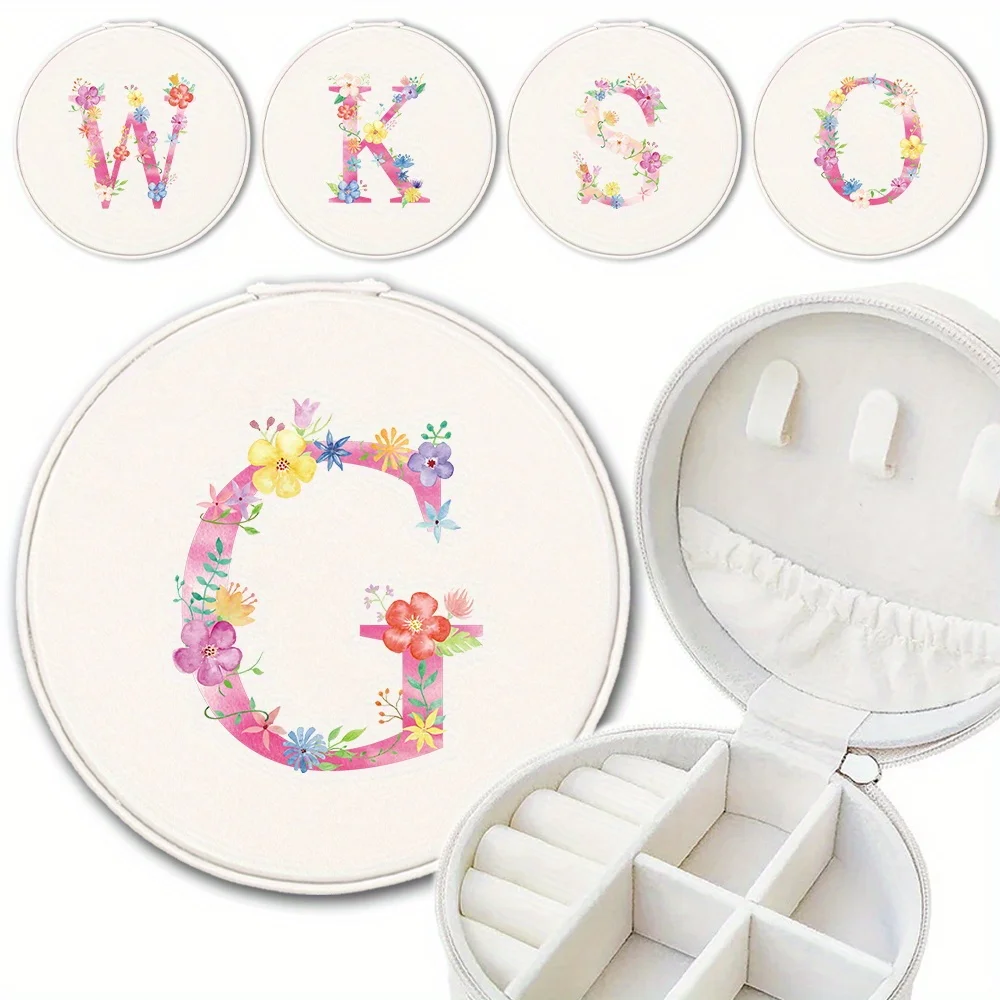 

High Quality Jewelry Storage Box Multifunctional Earrings Necklaces Jewelry Storage Box with Zipper Opening Valentine's Day Gift