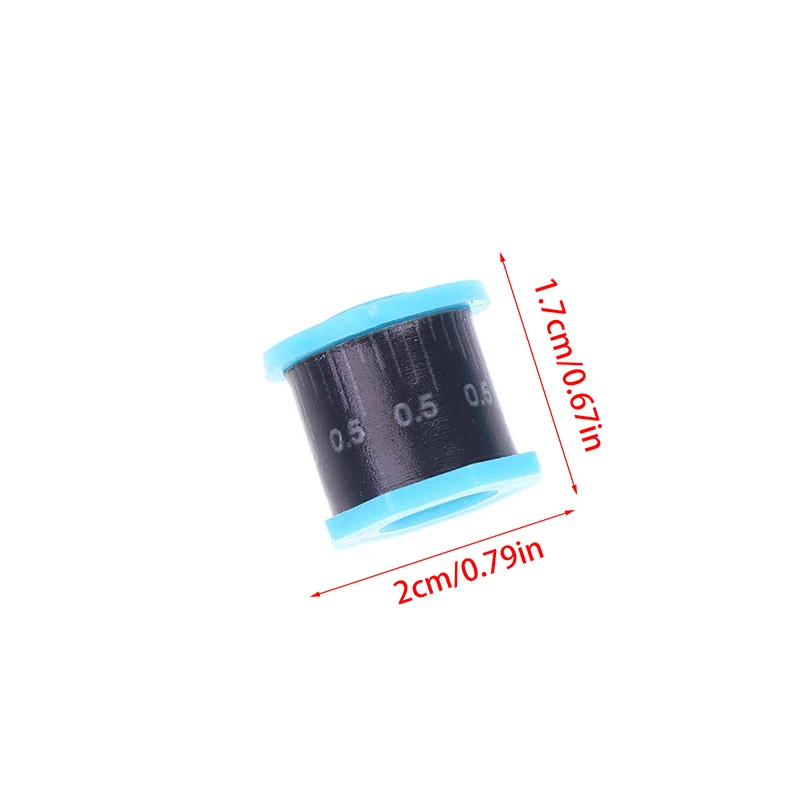 5 قطعة الرصاص الجلد لفة 0.6/0.8 مللي متر سمك 9/11/13 مللي متر عرض لينة عوامة سنارة صيد شرائط طلاء موازنة معدات صيد الأسماك اكسسوارات #6