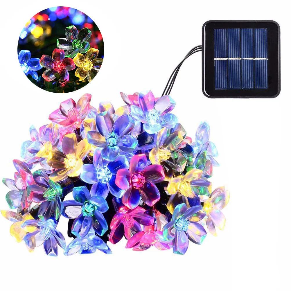 

5M 20Leds Solar Led String Lights Waterproof Outdoor Fairy Lamp For Garden Party Decoration Flower Solar String Lights