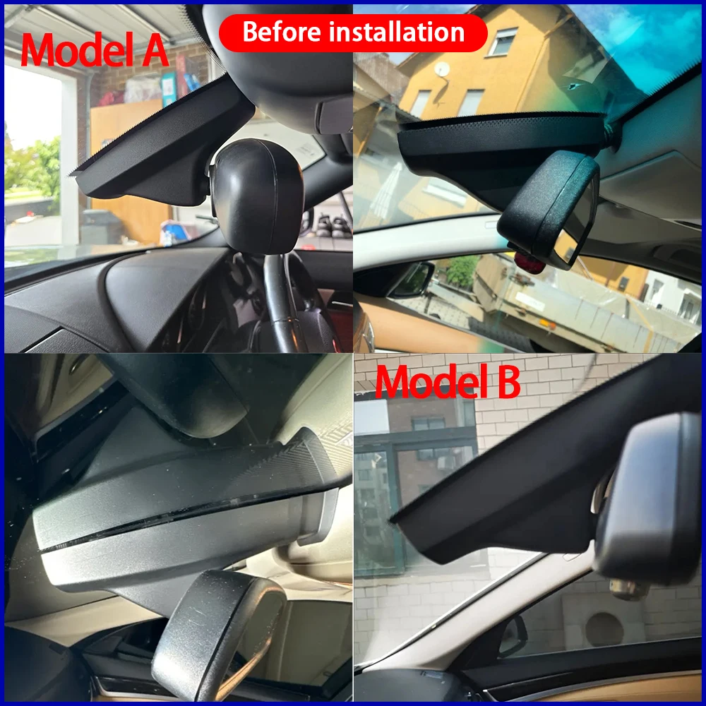 ZJCGO for BMW 6 7 Series E63 E64 F12 F13 F06 E65 E66 F01 F02 4K Car DVR Dash Cam Wifi Front Rear Lens Camera 24h Monitor