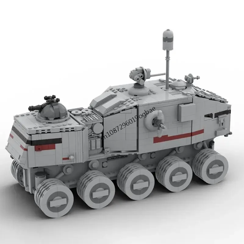 새로운 1408피스 유명 스타 배틀 무비 모크 터보 탱크 자동차 모델 DIY 창의적인 아이디어 어린이 장난감 생일 크리스마스 선물 맞춤 퍼즐