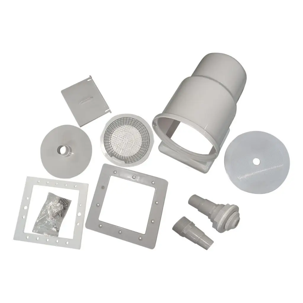 Replacement Pool Skimmer Kit Wide Mouth Skimmer Pool Cleaning Set for Above Ground Swimming Pool Parts