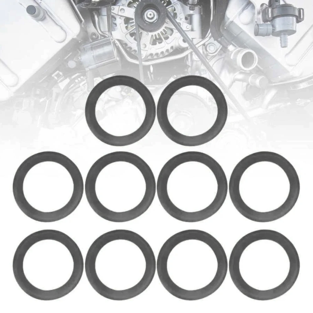 

Ten Piece Replacement Set of Rubber Piston Rings Tailored to Deliver Optimal Results in Your Oil Air Compression Needs