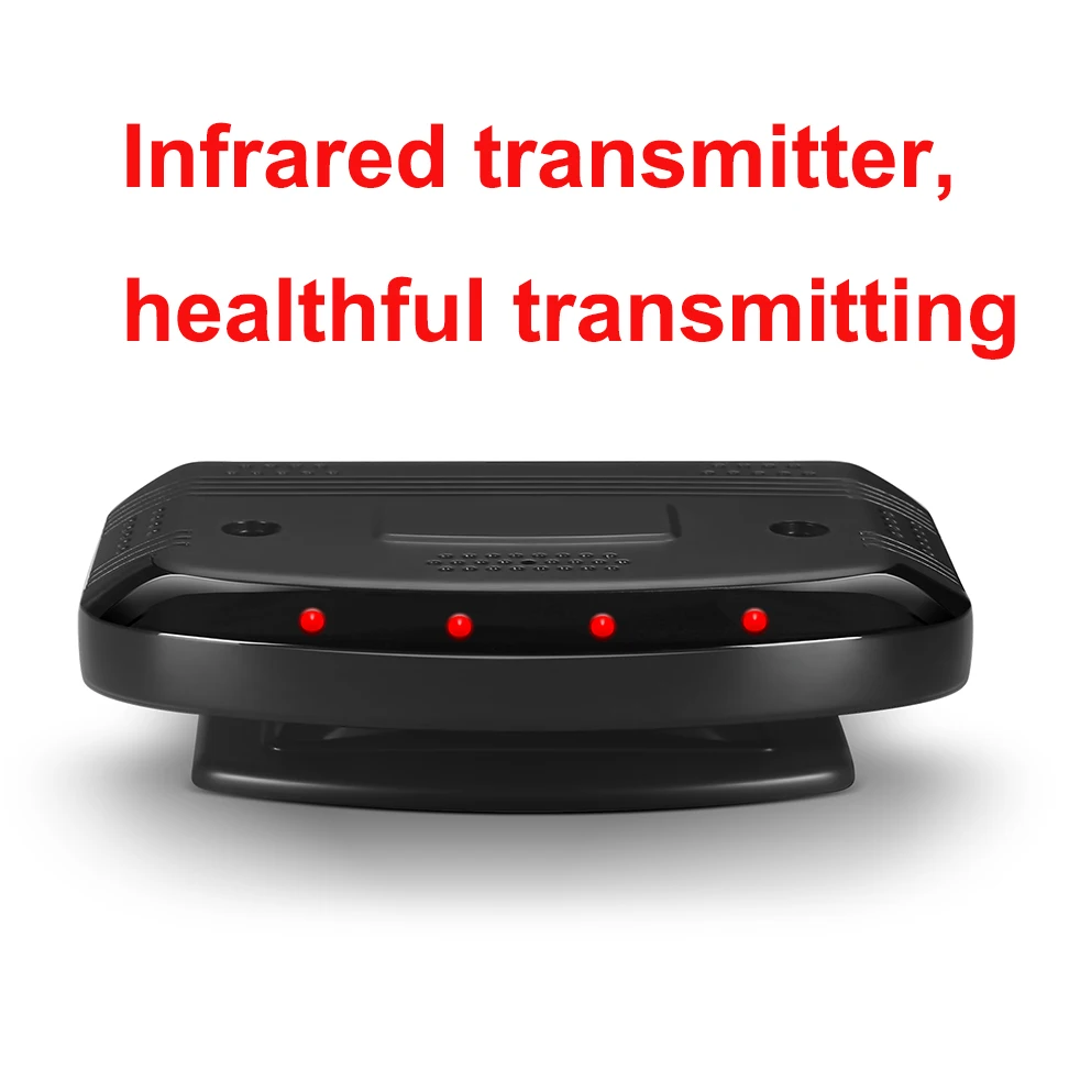 Infrared Stereo Wireless Transmitters IR for PC TV DVD Compatible with All vehicle Car Audio Headphones Headset