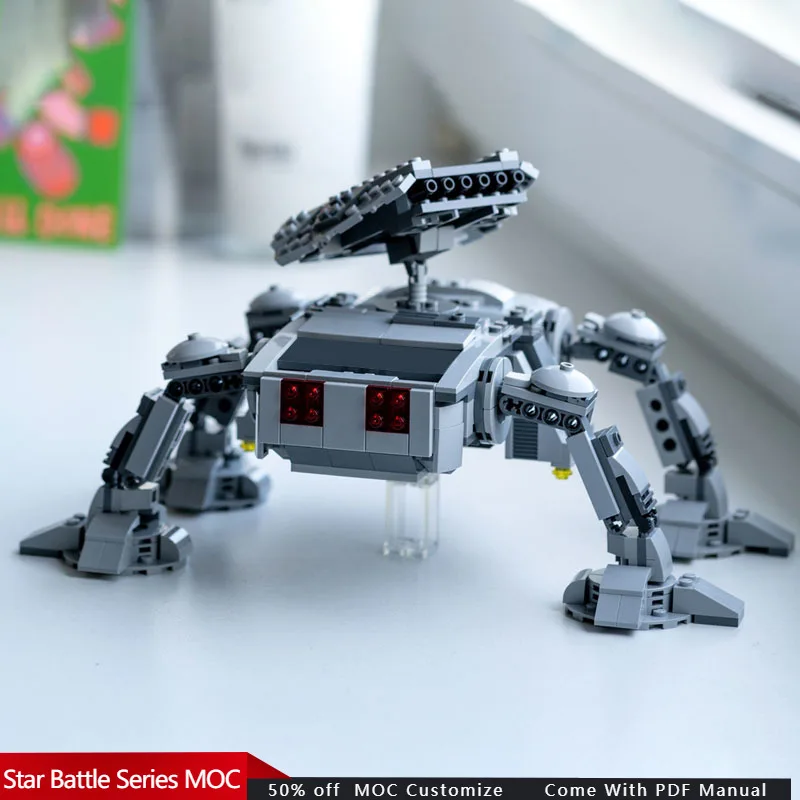 

656 PCS Space War AT-AA Walker 75337 AT-TE Alternate Model MOC Customize Modular Building Block Kids DIY Toy Birthday Gift