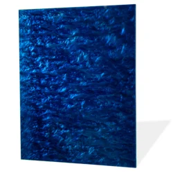 Water Ripple Blue Acrylic Plastic Sheet 12x8 inches 3MM Thick Plastic Sheet , used for handicrafts, DIY projects