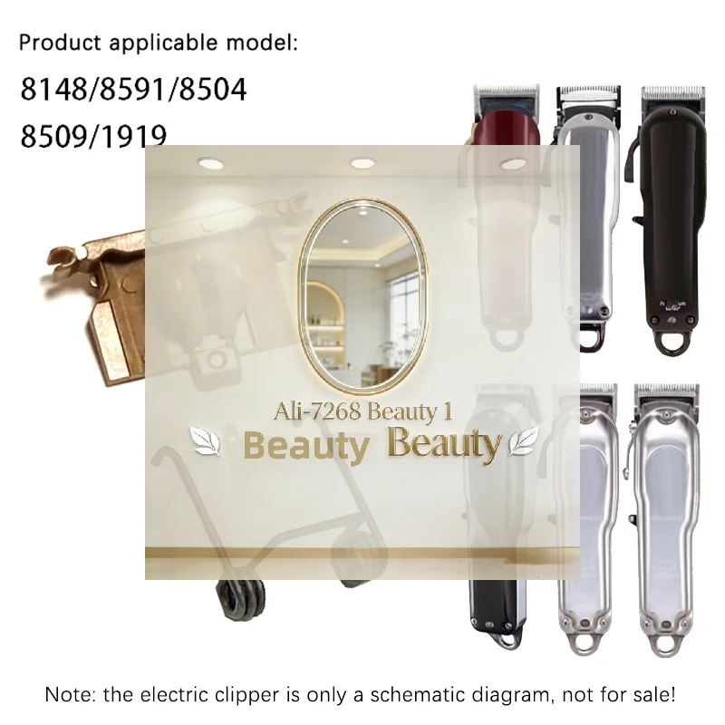 

Professional Electric Push Scissors Hair Clip With Spring For 8148/8591/8504 Hair Clipper Accessories Replacement Parts