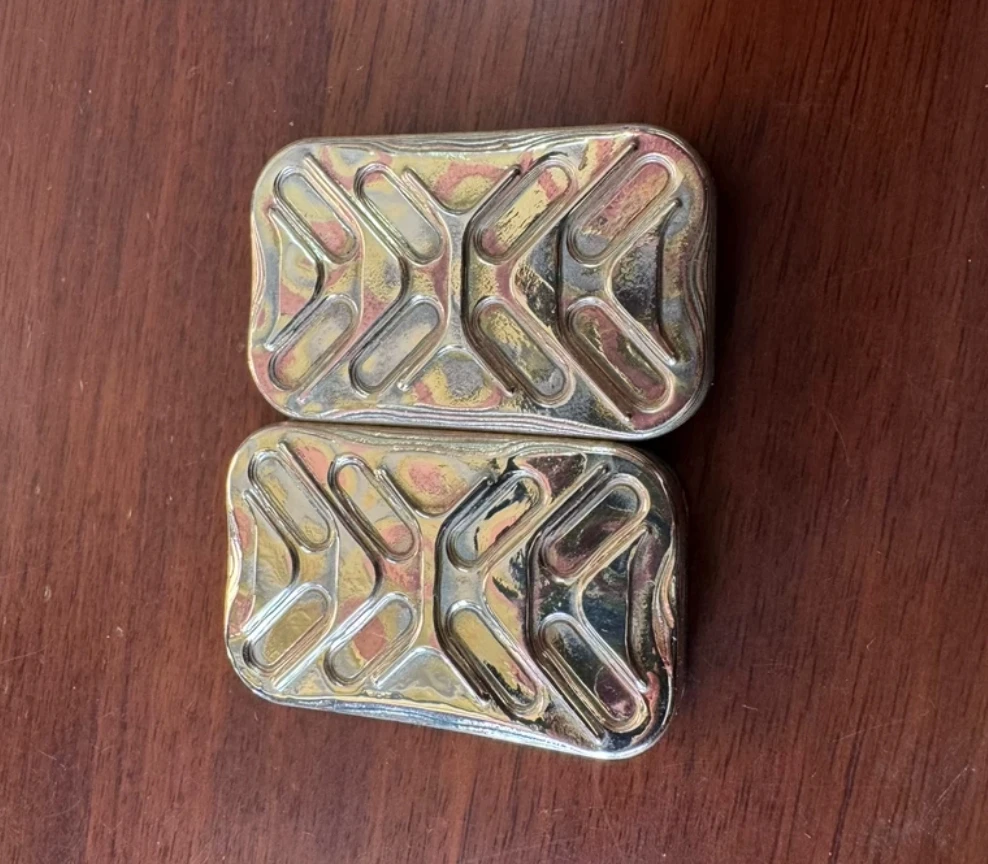 Used EDC cainiao mokume fidget slider Decompression toys