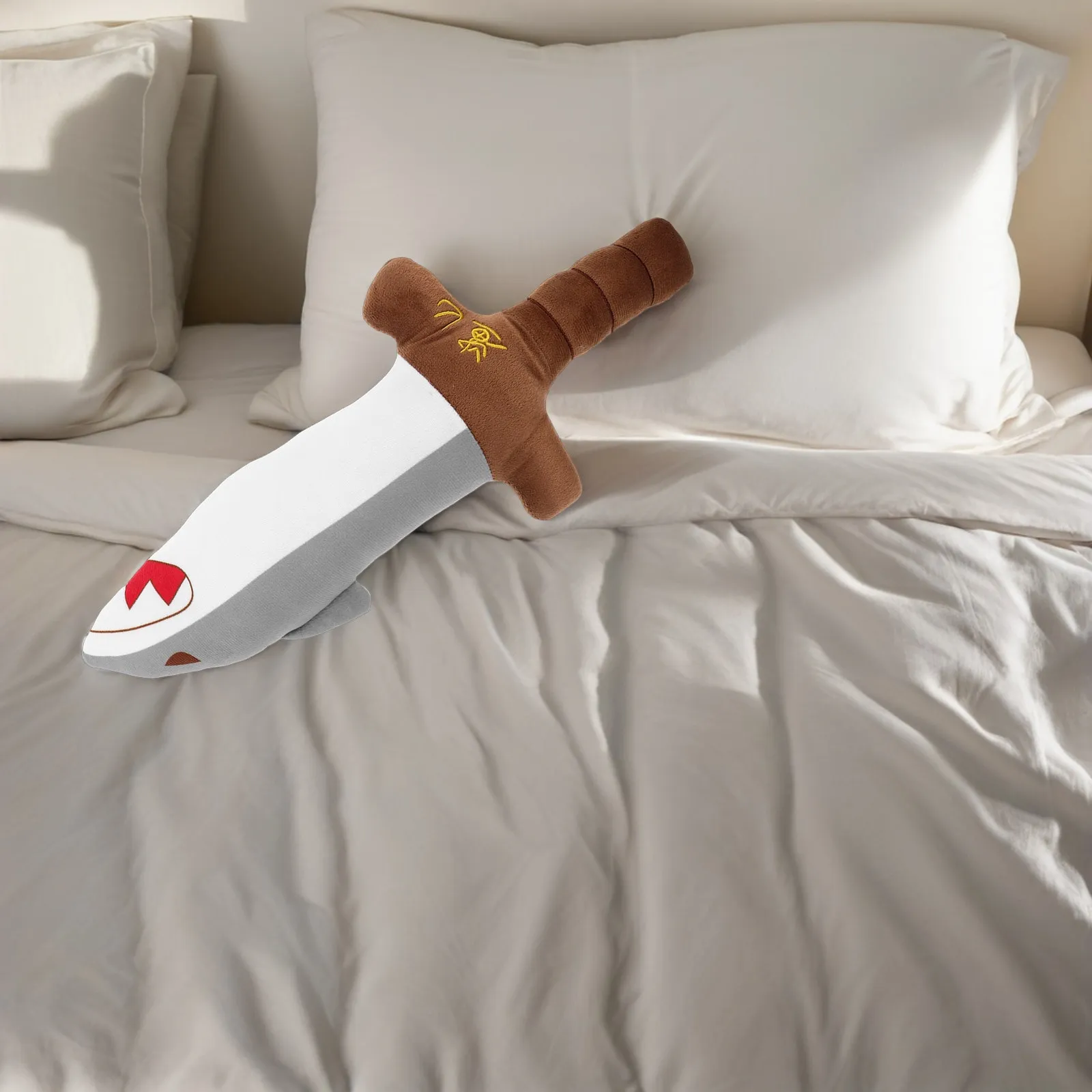 

Funny Shark Pillow Soft Cuddly Decorative Lounge Item for Kids Adults Creative Design Home Office Dorm Room Gift Kawaii Plushie