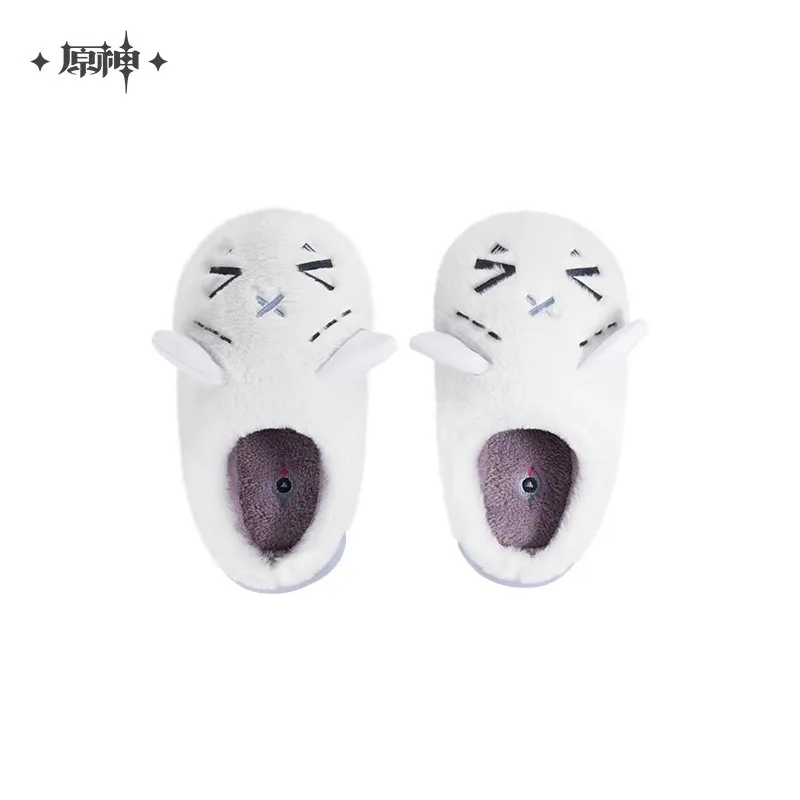 MiHoYo الرسمية لعبة Citlali النعال Genshin تأثير Citlali موضوع المنزل نعال قماش الملابس التبعي تأثيري هدية الهالوين