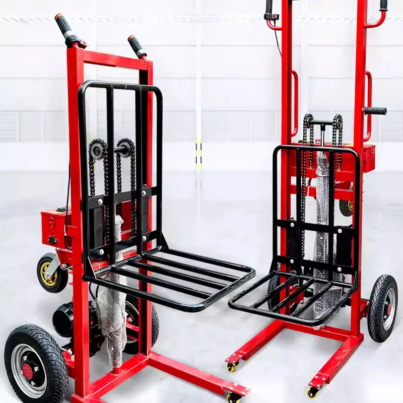 

Полностью электрический гидравлический подъемник с грузоподъемностью 300 кг, не требующий обслуживания, с литиевой батареей, для складской логистики (на заказ)