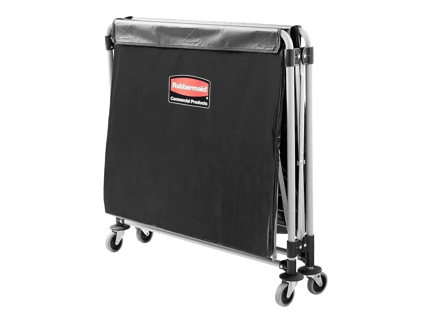 Rubbermaid-Produits commerciaux, chariot de lancement pliable X, déménagement d'université, fournitures de transport et d'épicerie, acier