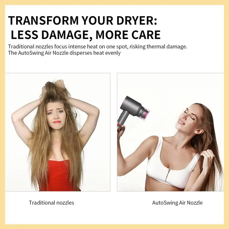 

GOOD-Hair Dryer Nozzle Attachment For Dyson Supersonic Airwrap HD01 HD02 HD03 HD04 HD08 HD15 Diffuser Styling Tools