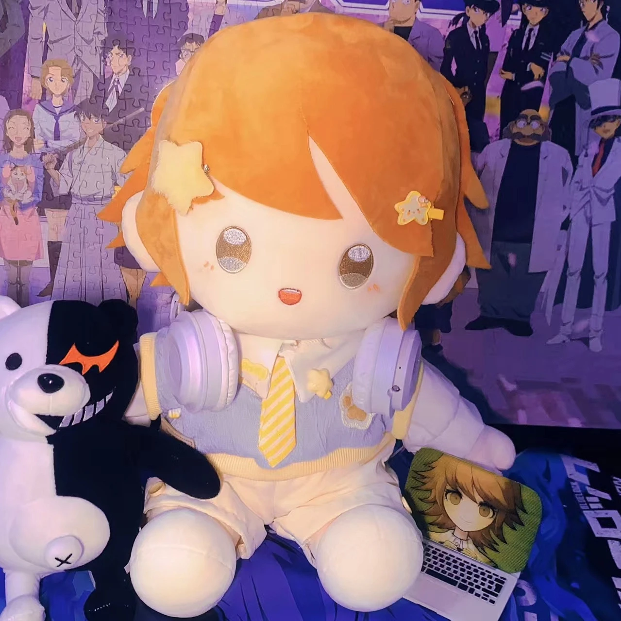 40CM Plüsch Puppe Danganronpa Yasuhiro Taeko Nanami ChiaKi Nagito Komaeda Cosplay Baumwolle Körper Dress Up Kissen Stofftier Kind geschenk