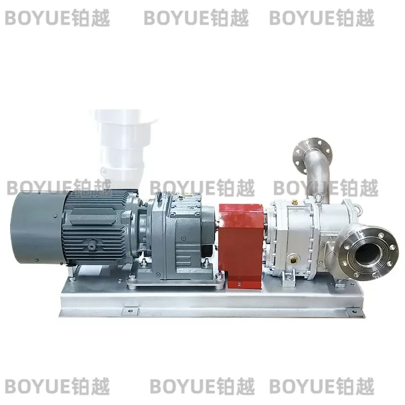 304 Stainless Steel Cam Rotor Pump High Viscosity Self Priming Industrial Oil Transfer Corrosion Resistant Volumetric Fluid