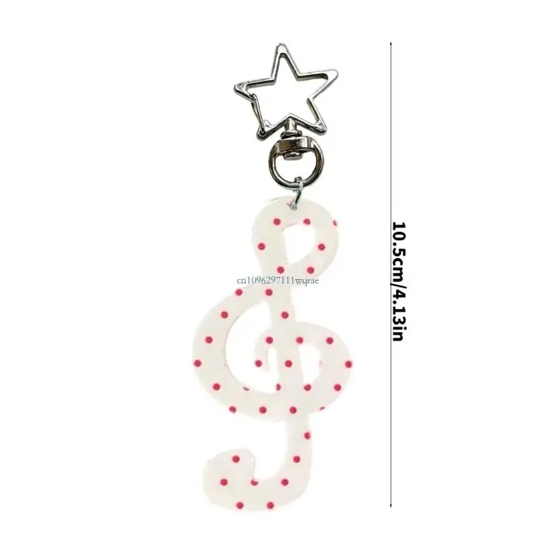 مفترق المألوف مع رمز الموسيقى الذي يوضح بالتفصيل ملحق وظيفي متعدد الأغراض لمفاتيح حقائب هدية لصديق #6