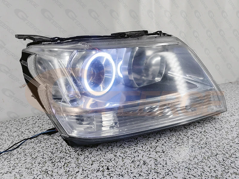 For Suzuki Grand Vitara JT 2006 2007 2008 2009 2010 2011 2012 2013 Ultra Bright Day Light COB Led Angel Eyes Kit Halo Rings