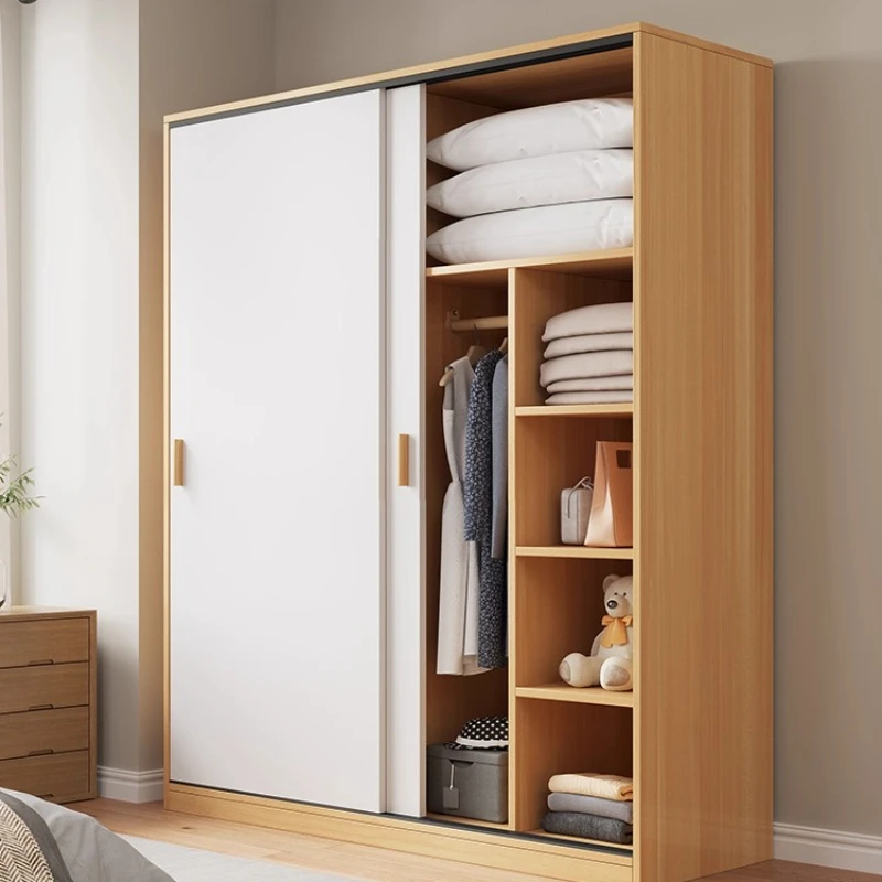 Dresser Heavy Duty Essential Wardrobe Rustic Simple Tall Cabinet Wardrode Cheap Wooden Armadio Guardaroba Furniture For Bedroom