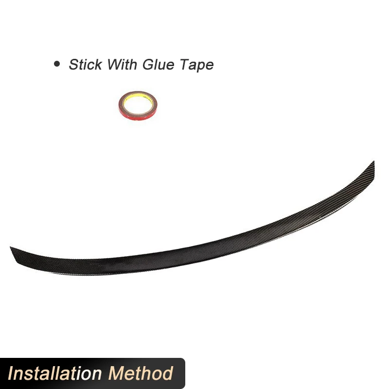 

Car Rear Trunk Spoiler Wings Carbon Fiber for BMW 2 Series F22 F87 M2 M Sport Coupe 2-Door 2014-2019 Rear Spoiler Boot Wing Lip