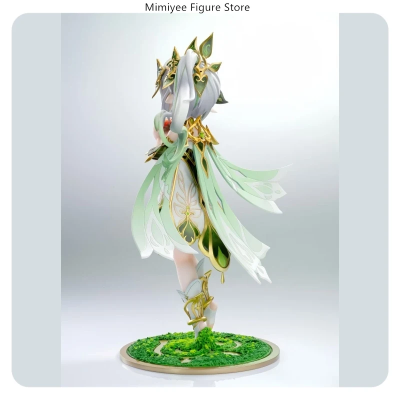 Genshin Impact Nahida Lesser Lord Kusanali 21cm Standing Pose Anime Figure Model Statue Desktop Decoration Gift