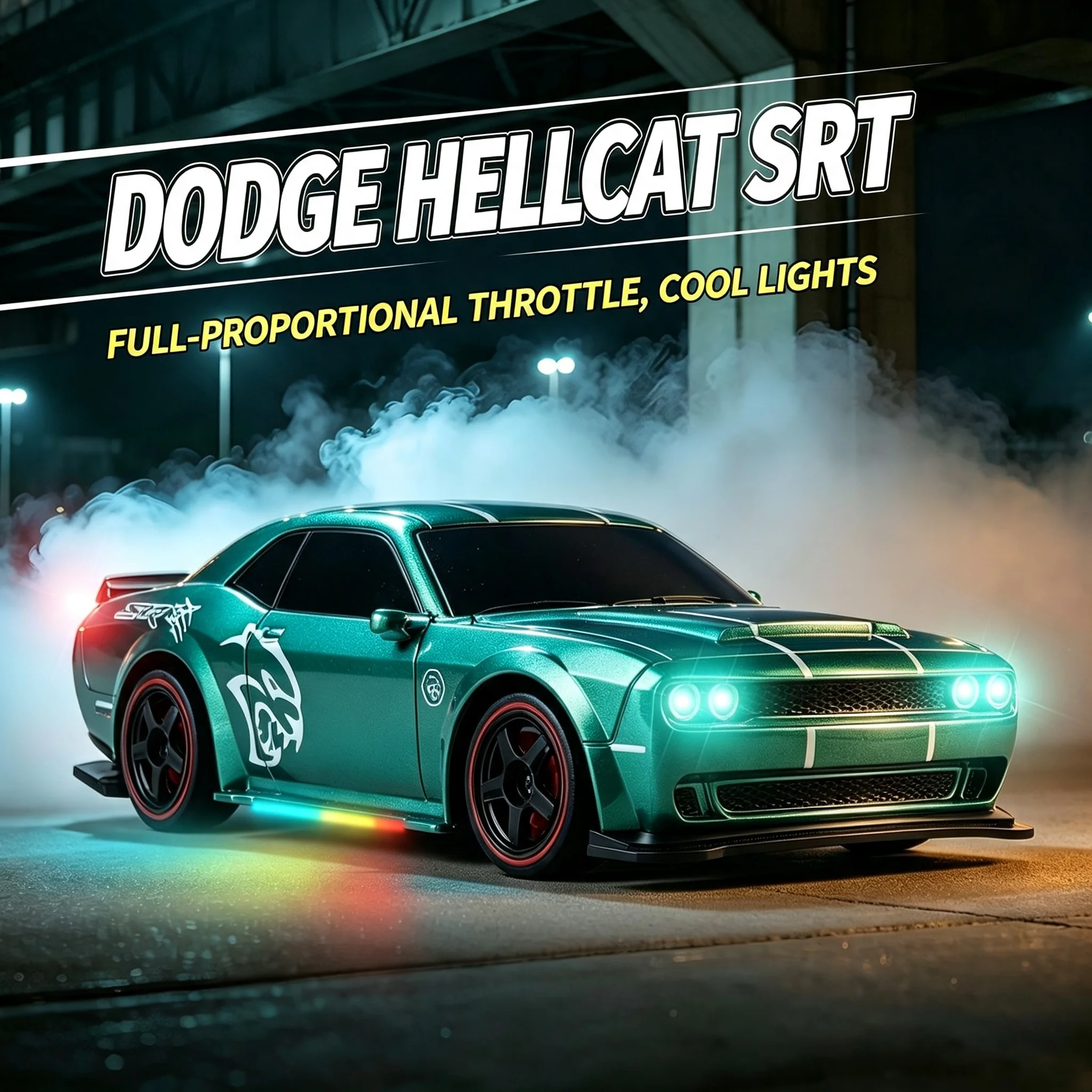 Drone Vera Rc - 1/24 Scale 4WD RC Drift Car,