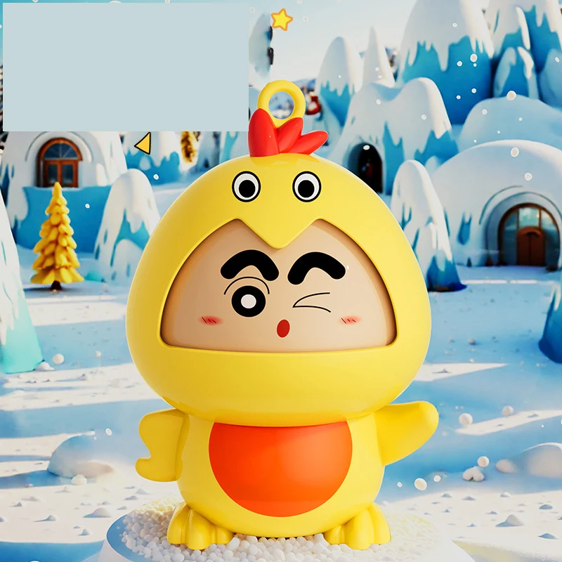 New Kawaii Anime Crayon Shin Chan Face Changing Doll Cartoon Funny Emoticon Pack Figurine Trendy Toy Ornament Toys for Kids