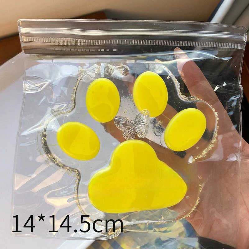 Super Large Jelly Squishy Cat Paw Stress Relief Decompression Toy Slow Rebound New Fidget Toy For Kids Adult Christmas Gifts