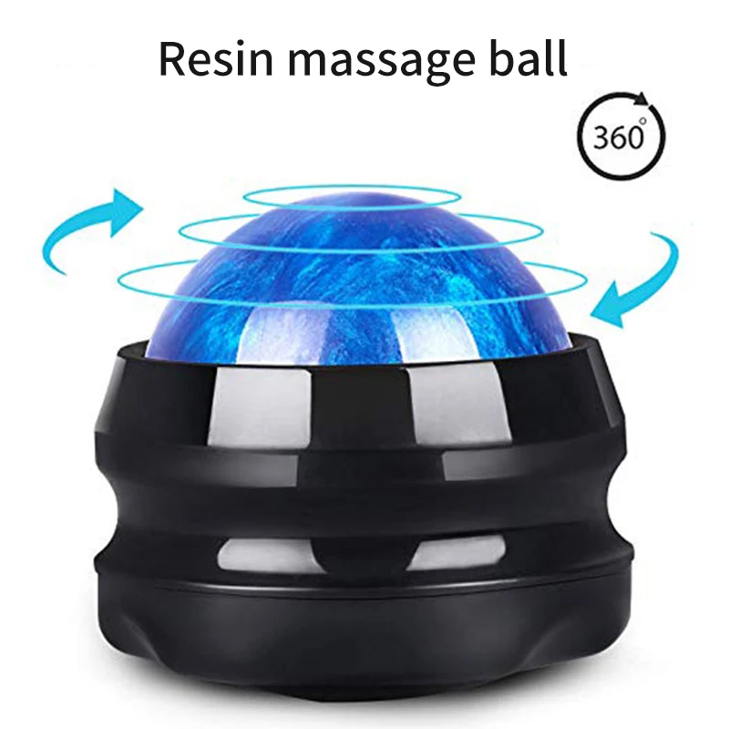 

1pc Handheld Resin Massage Ball - With Rolling Balls for Relaxing Muscles and Unblocking Meridians - Manual Rolling Ball