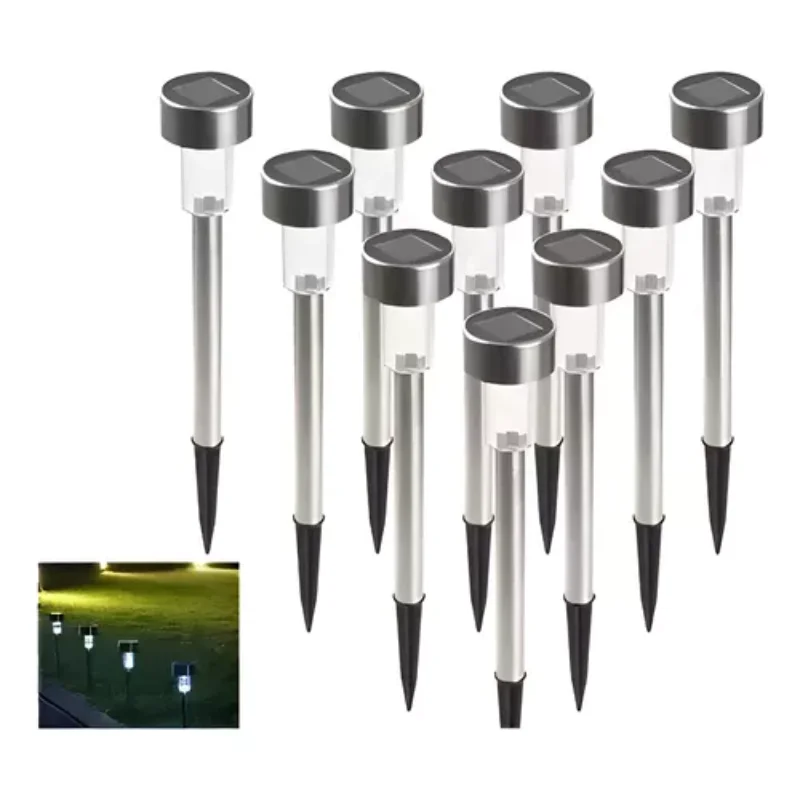 White   light for garden, outdoor, 10PZS  light