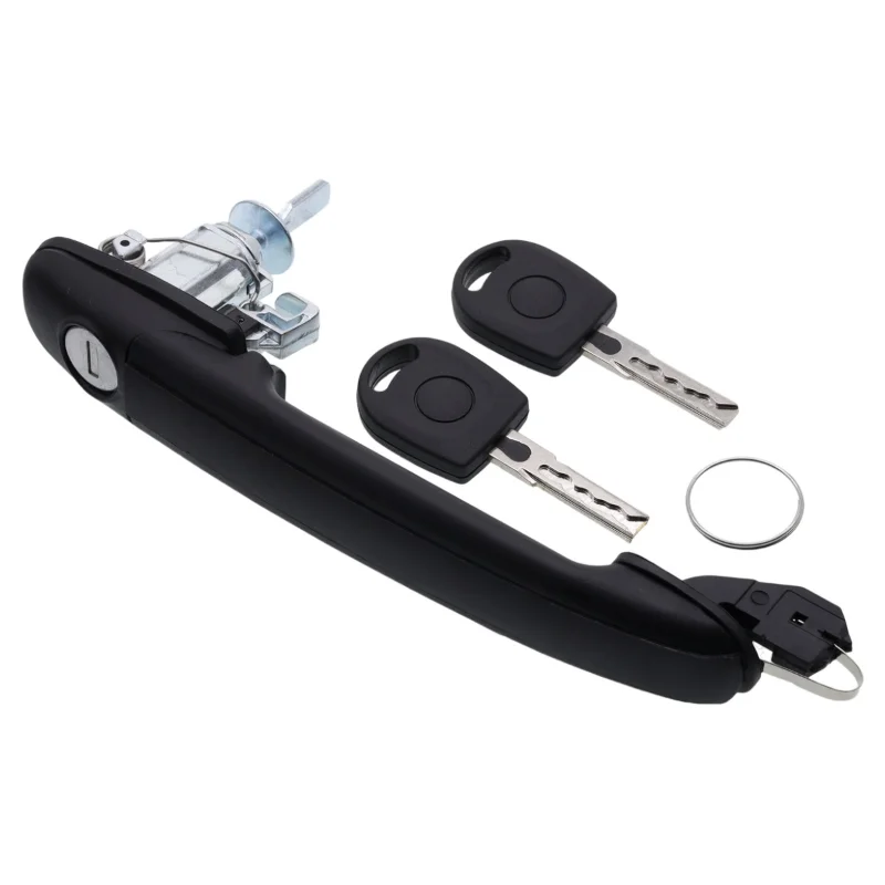 

For VW Sharan 1995-2010 Car Front Exterior Door Handle Cover 7M0837207B Outside Pull Handle With Key