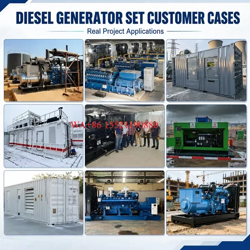 WMWMNU Super Silent 30kW Diesel Generator Set 50kw Single Phase 220V Electric Start with Wheels Mobile Genset for Shop