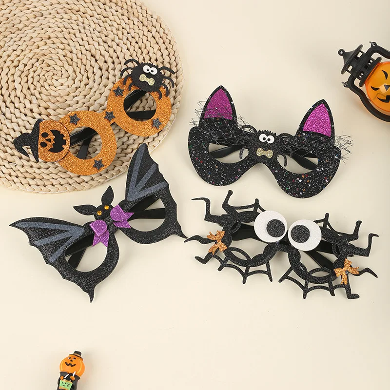 

Хэллоуин платье забавные вечерние очки тыква паук креативная маска праздничное платье дьявола косплей реквизит для фотосессии