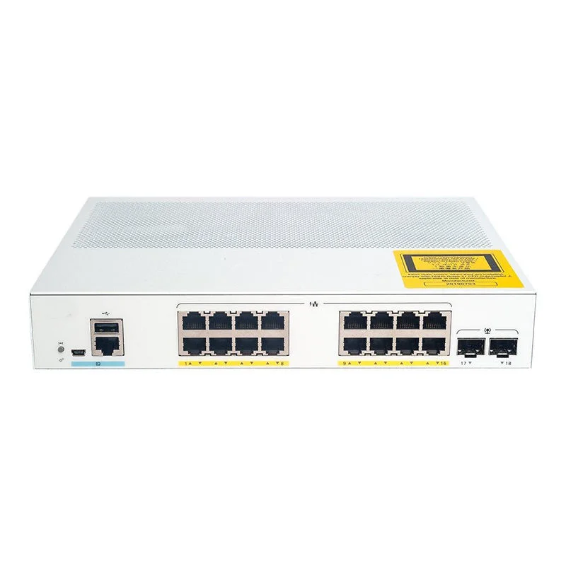 New original C1300-16P-2G 16 port Gigabit POE + SFP uplink port Ethernet network switch