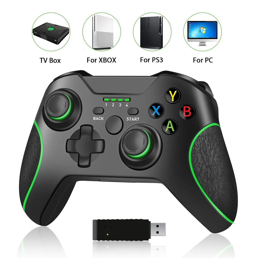 Bluetooth 2.4GHz Wireless Controller For Xbox One S X Accessorie PC Joystick For PS3 Gamepad For Android/Steam Control