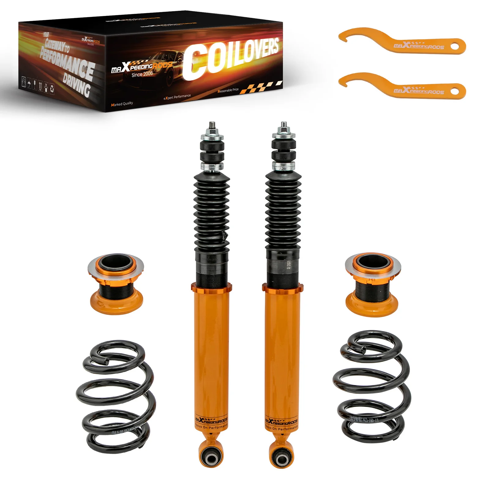 2 Rear Coilover for Holden Commodore VT VX VY VZ 97-06 Coilovers Shock Struts