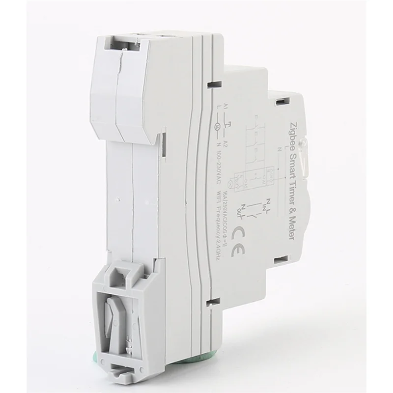 -A25M Smart Life Zigbee 16A interruptor y temporizador Monitor de potencia medidor de energía Control remoto para Google Home Alexa automatización del hogar