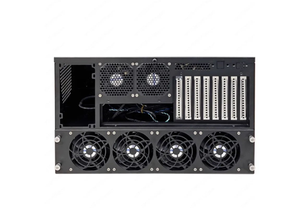 12-Disk NAS chassis rack-mounted storage server supports 360 water-cooled ATX main board