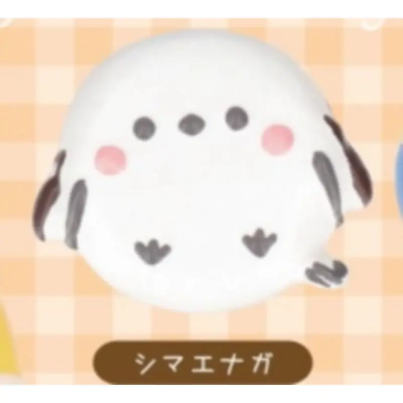 Giappone Benelic Gashapon Capsule Toy Ikumima Bird Sweet Circle Clip Pappagallo circolare