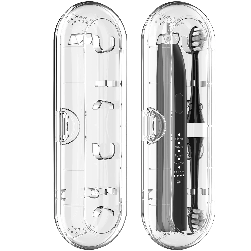 

Дорожный футляр для электрической зубной щетки для Philips Sonicare, Oral B и большинства других электрических зубных щеток, портативная защитная коробка для чистки