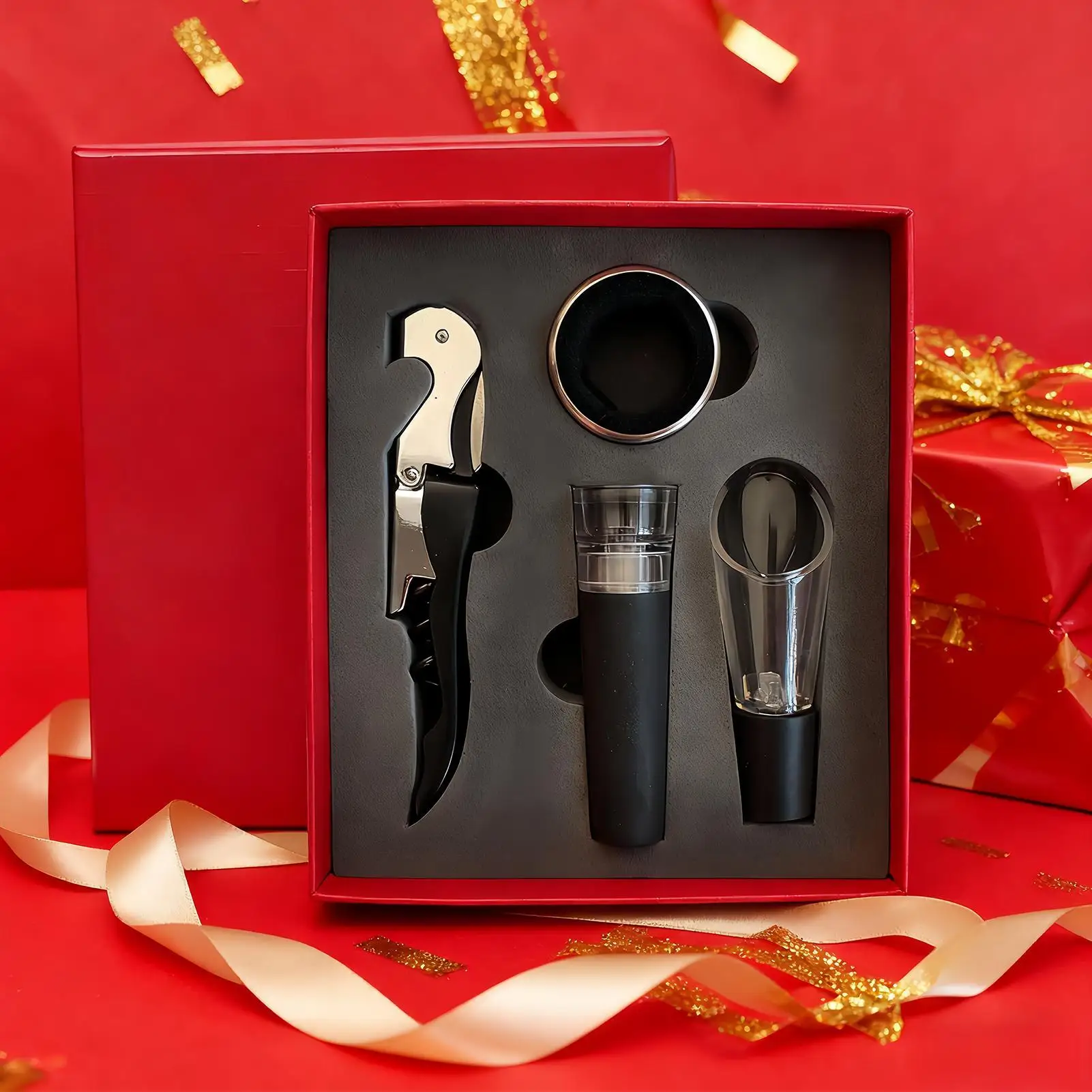 

Открывалка для бутылок вина, профессиональный ключ для вина, ручные профессиональные инструменты из нержавеющей стали для праздника, ресторана, вечеринки, торжества дома