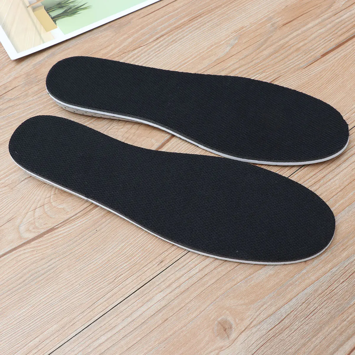 1Pair Eva Height Increase Insoles Invisible 2Cm Shoe Lifts Non Slip Ventilated Comfortable Deodorant for Men Women