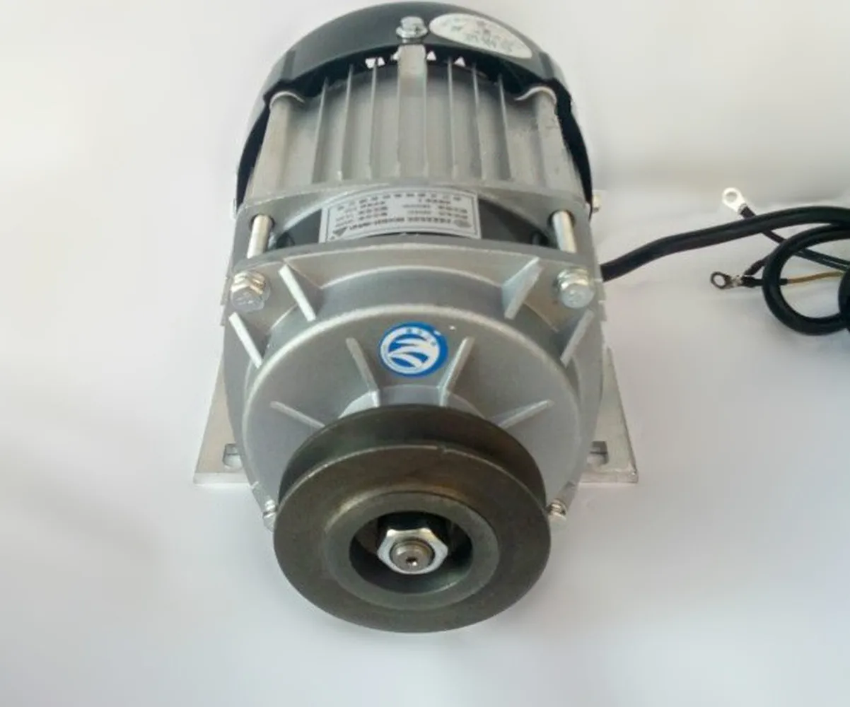 750w Dc 48V / 60v belt pulley brushless motor, electric bicycle motor, BLDC. BM1418ZXF